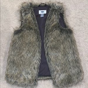 Faux-Fur Vest for Girls